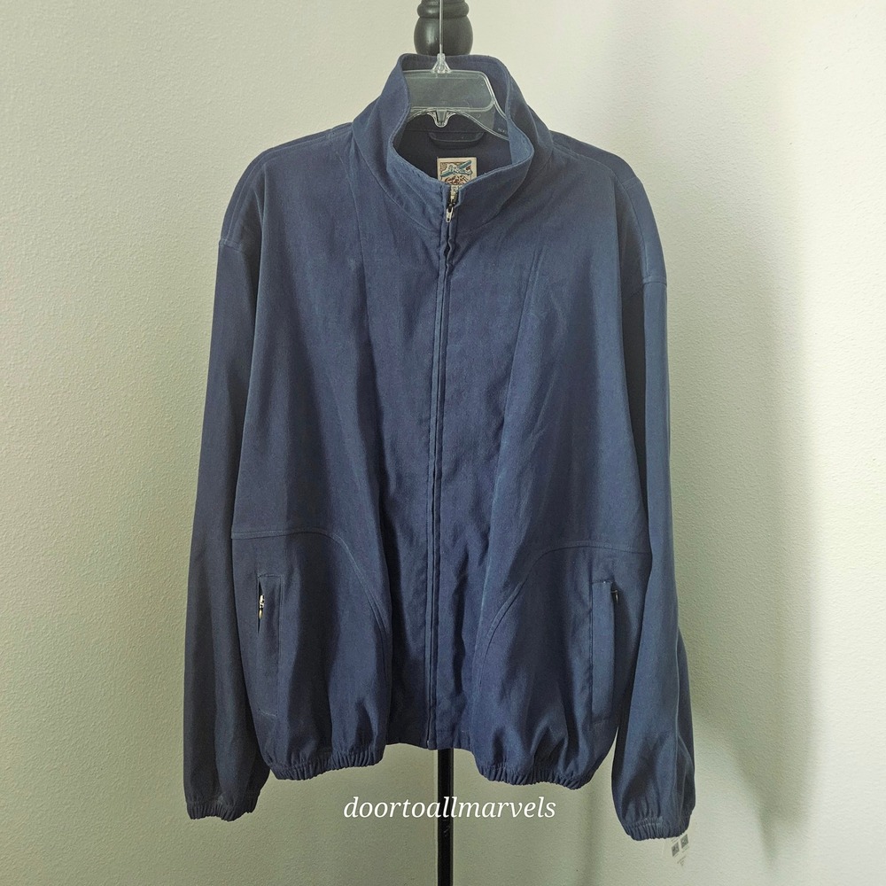 VintageY2K TravelSmith Water Repellent Travel Windbreaker Jacket Men XL NWT